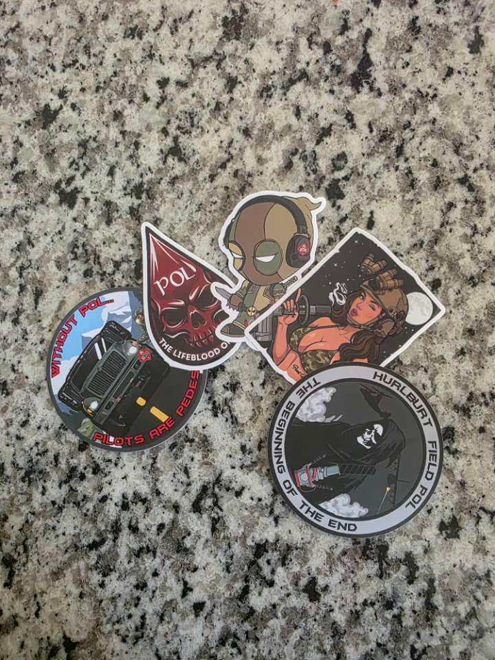 5 Sticker Bundle