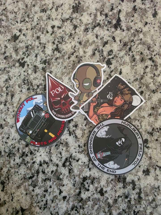 5 Sticker Bundle